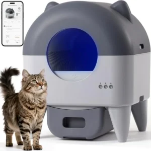 Extra Large Automatic Litter Box for Multiple Cats