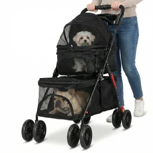 Foldable Stroller for Dogs and Cats