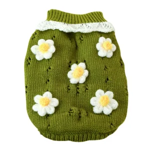 Blossoming Flower Knitted Sweaters