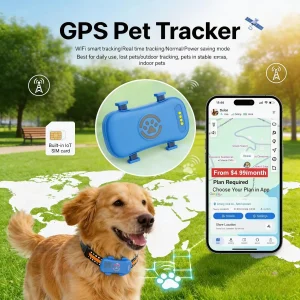 GPS Pet Tracker 4G for Dogs & Cats