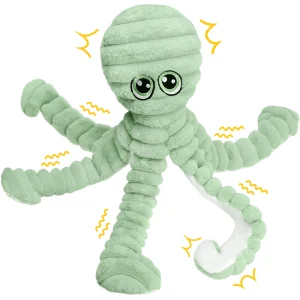 Octopus Teeth Squeaky Plush Toy
